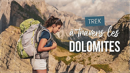 ITALIE - Trek à travers les Dolomites